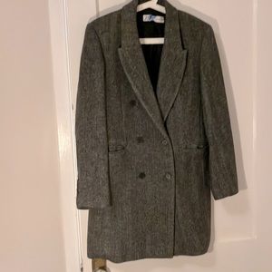 Zara Herringbone overcoat